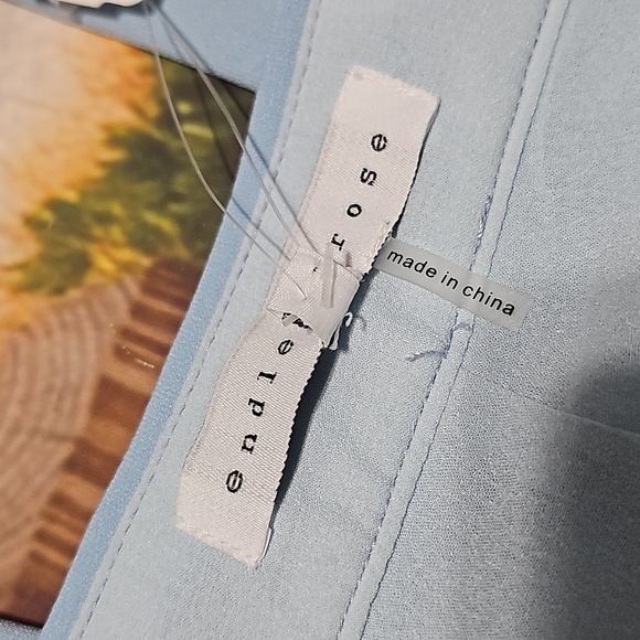 Endless Rose High Waisted Wide Leg Pants Size Medium New - Picture 3 of 5